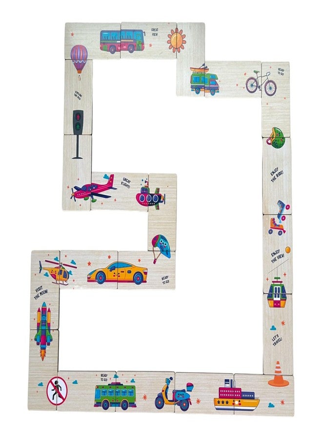 Kiddiwinks Winkslab:Link-it Transportation Interactive LearningThrough Transportation Puzzle - Educational Fun for Young Explorers - Image 2